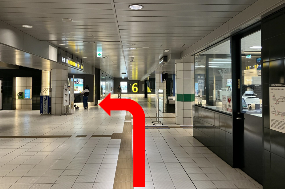 福岡市営地下鉄天神駅