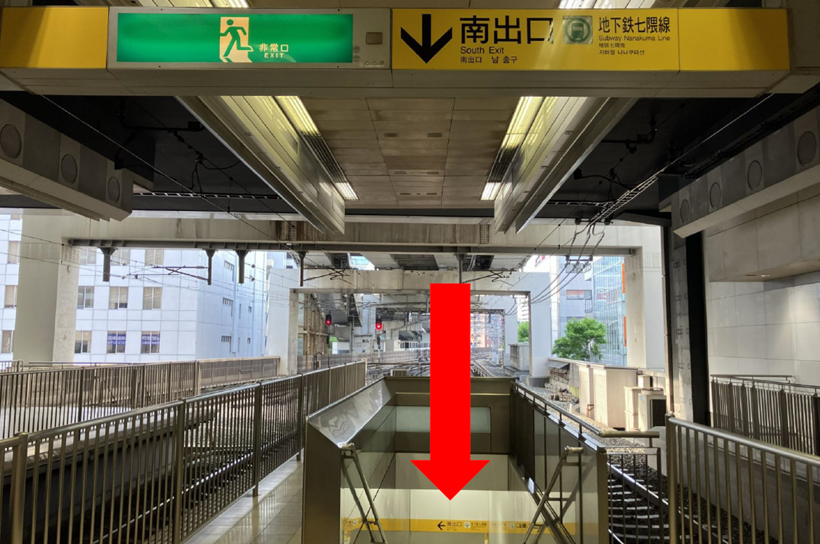 福岡市営地下鉄天神駅