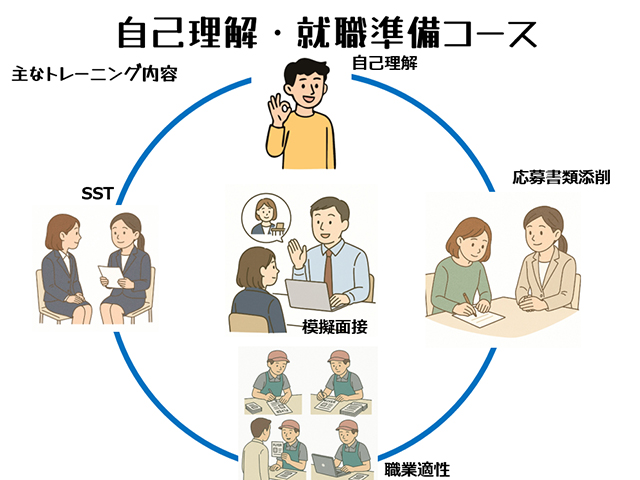 就労移行支援事業所チャレンジドアソウ広島横川事業所の内観2