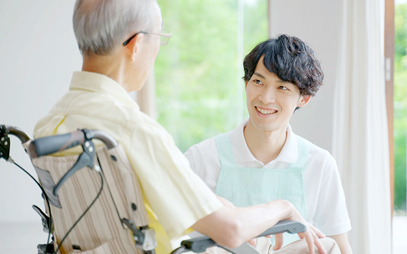 Mさん　　知的障害／男性／２０代